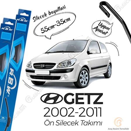 Hyundai Getz Muz Silecek Takımı (2002-2009) RBW