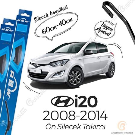 Hyundai i20 Muz Silecek Takımı (2008-2014) RBW