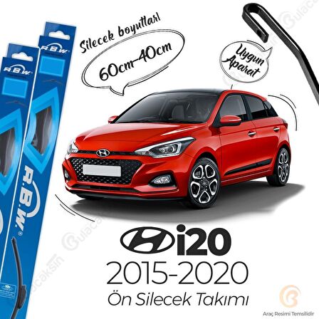 Hyundai i20 Muz Silecek Takımı (2015-2020) RBW