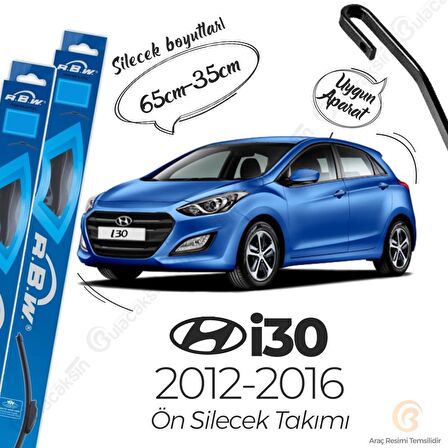 Hyundai i30 Muz Silecek Takımı (2012-2016) RBW