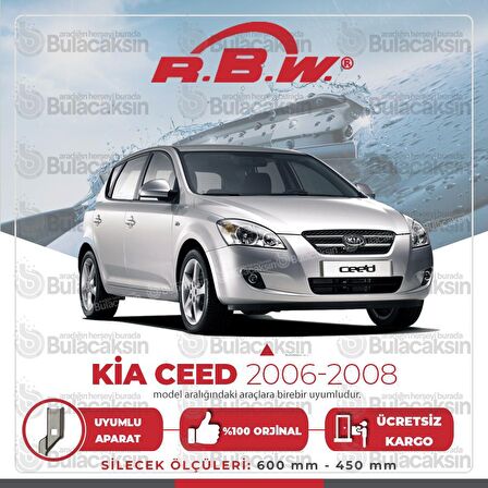 Kia Ceed Muz Silecek Takımı (2006-2008) RBW