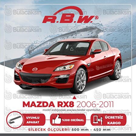 Mazda Rx8 Muz Silecek Takımı (2006-2011) RBW