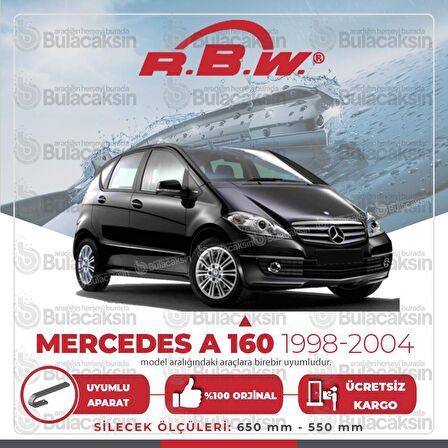 Mercedes A160 (W168) Muz Silecek Takımı (1998-2004) RBW