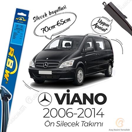 Mercedes Viano Muz Silecek Takımı (2006-2014) RBW