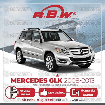 Mercedes GLK Muz Silecek Takımı (2008-2013) RBW