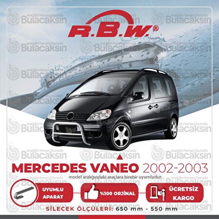 Mercedes Vaneo Muz Silecek Takımı (2002-2003) RBW