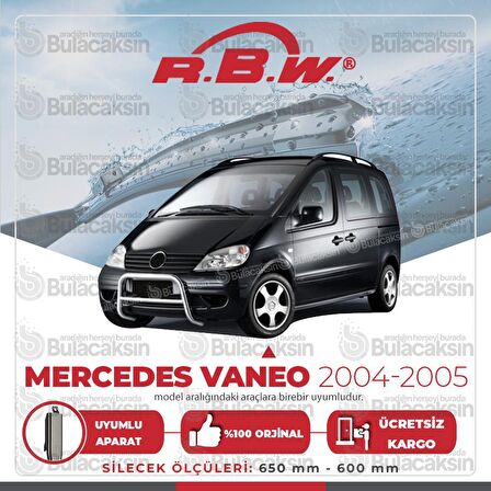Mercedes Vaneo Muz Silecek Takımı (2004-2005) RBW