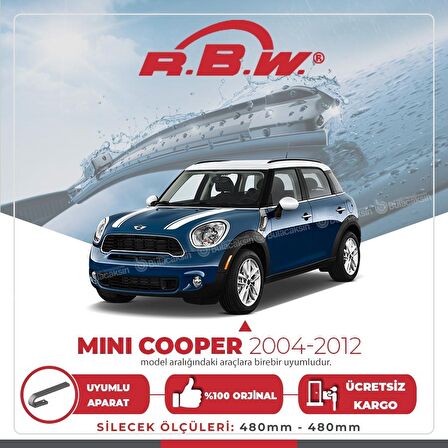 Mini Cooper Muz Silecek Takımı (2004-2012) RBW
