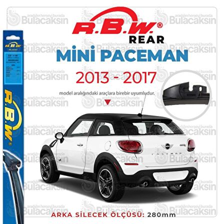 Mini Paceman Arka Silecek (2013-2017) RBW