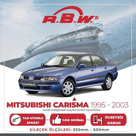 Mitsubishi Carisma Muz Silecek Takımı (1995-2003) RBW