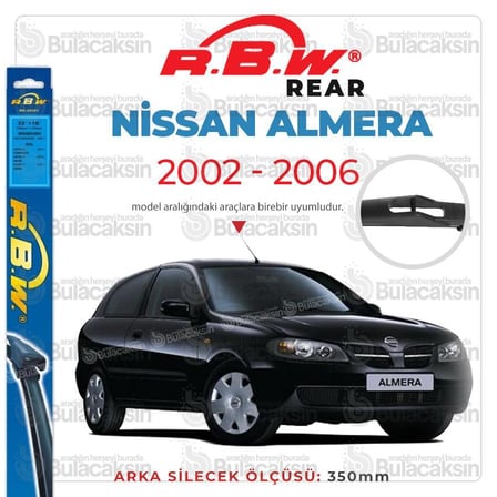 Nissan Almera HB Arka Silecek (2002-2016) RBW