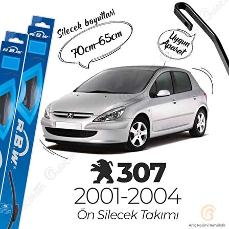 Peugeot 307 Muz Silecek Takımı (2001-2004) RBW