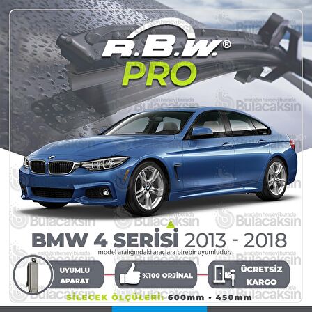 BMW 4 F32/F33/F36 Muz Silecek Takımı (2013-2018) RBW PRO