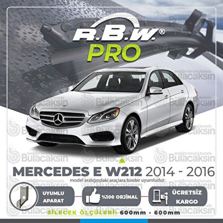 Mercedes E W212 Muz Silecek Takımı (2014-2016) RBW PRO
