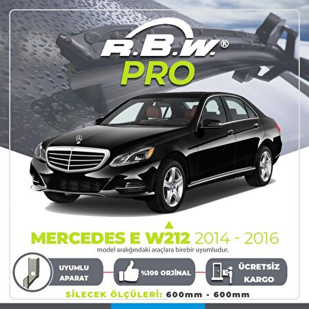 Mercedes E W212 Muz Silecek Takımı (2014-2016) RBW PRO