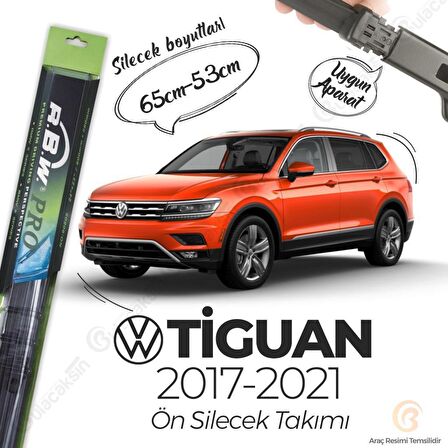 Volkswagen Tiguan Muz Silecek Takımı (2016-2021) RBW PRO