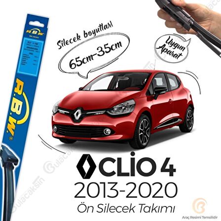 Renault Clio 4 Muz Silecek Takımı (2012-2020) RBW