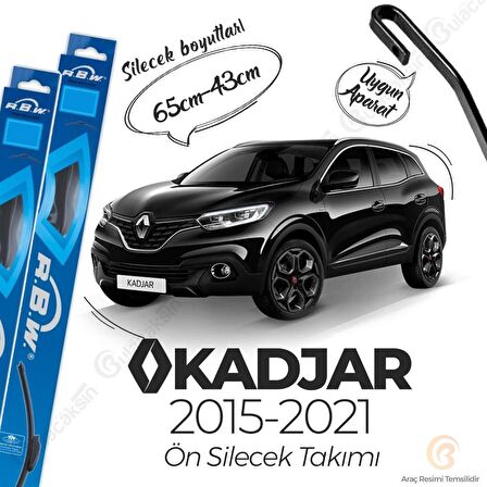 Renault Kadjar Muz Silecek Takımı (2015-2018) RBW