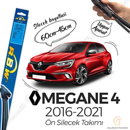 Renault Megane 4 Muz Silecek Takımı (2016-2020) RBW