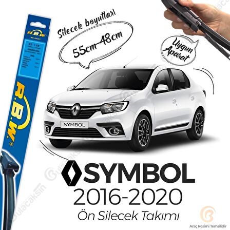 Renault Symbol Muz Silecek Takımı (2016-2020) RBW