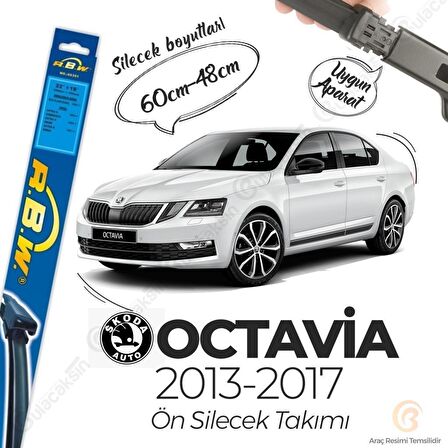 Skoda Octavia Muz Silecek Takımı (2013-2017) RBW
