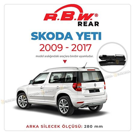 Skoda Yeti Arka Silecek (2009-2017) RBW