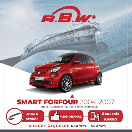 Smart Forfour Muz Silecek Takımı (2004-2007) RBW