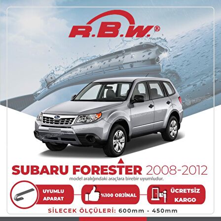 Subaru Forester Muz Silecek Takımı (2008-2012) RBW