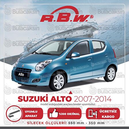 Suzuki Alto Muz Silecek Takımı (2007-2014) RBW