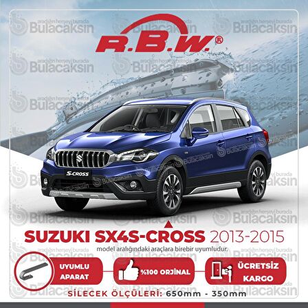 Suzuki Sx4 S Cross Muz Silecek Takımı (2013-2015) RBW