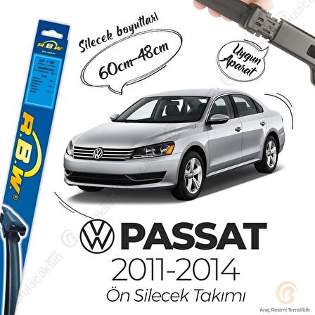 Volkswagen Passat B7 Muz Silecek Takımı (2011-2014) RBW