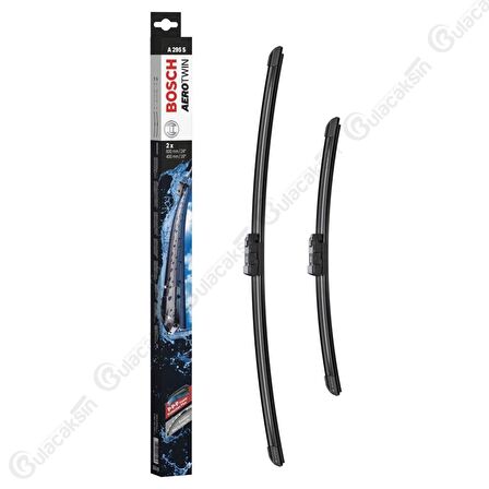 Fiat Doblo Ön Arka Silecek Seti (2011 - 2021) Bosch Aerotwin 