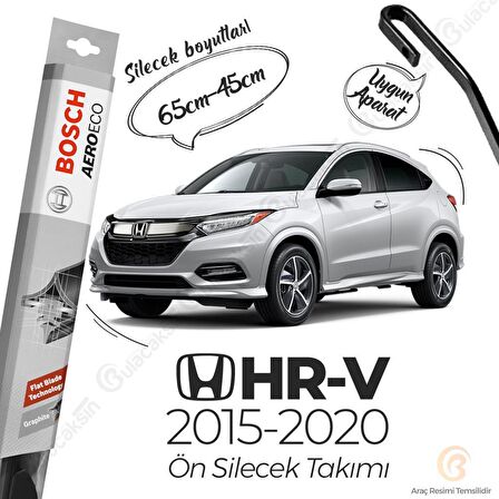 Honda HR-V Muz Silecek Takımı (2015 - 2020) Bosch Aeroeco