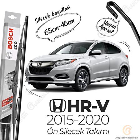 Honda HR-V Muz Silecek Takımı (2015-2020) Bosch ECO