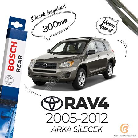 Toyota RAV4 Arka Silecek (2005-2012) Bosch Rear H309