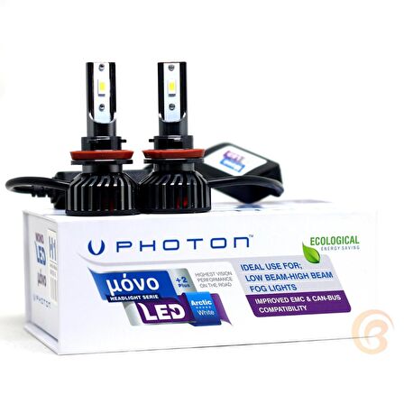 Photon Mono CSP Led Xenon 6000K Beyaz Işık 12800L - H7