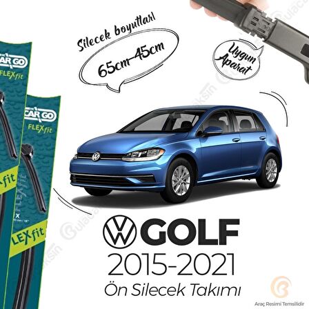 Volkswagen Golf 7 Muz Silecek Takımı (2013-2020) Bosch Cargo