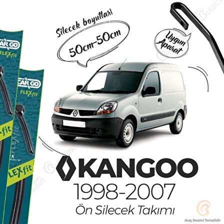 Renault Kangoo Muz Silecek Takımı (1998-2007) Bosch Cargo