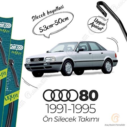 Audi 80 Muz Silecek Takımı (1991-1995) Bosch Cargo