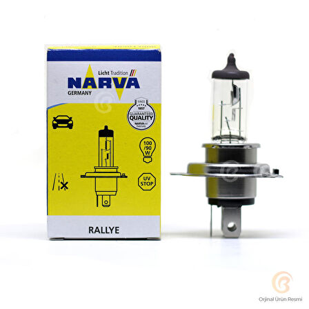 Narva Ampul H4 12V 100/90W P43t Tırnaklı - 2 ADET