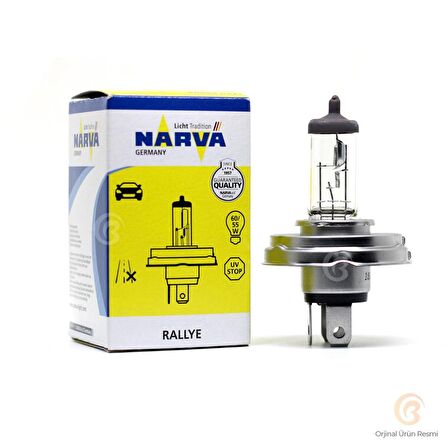 Narva Ampul H4 12V 60/55W P45t Tablalı - 2 ADET