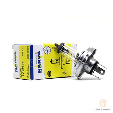 Narva Ampul H4 12V 60/55W P45t Tablalı - 2 ADET