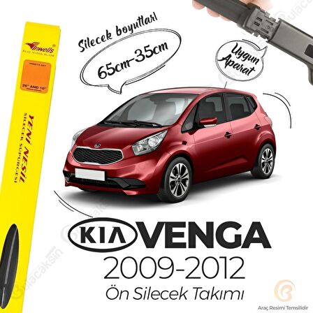 Kia Venga Muz Silecek Takımı (2009-2012) İnwells
