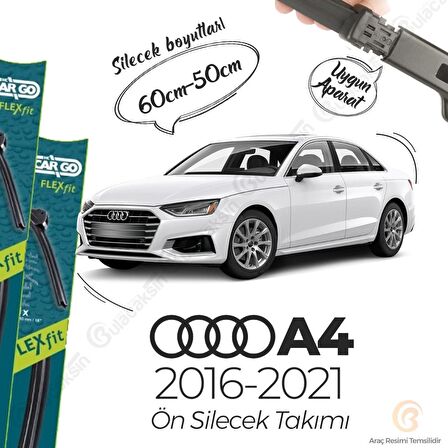 Audi A4 Muz Silecek Takımı (B9 2016-2021) Bosch Cargo