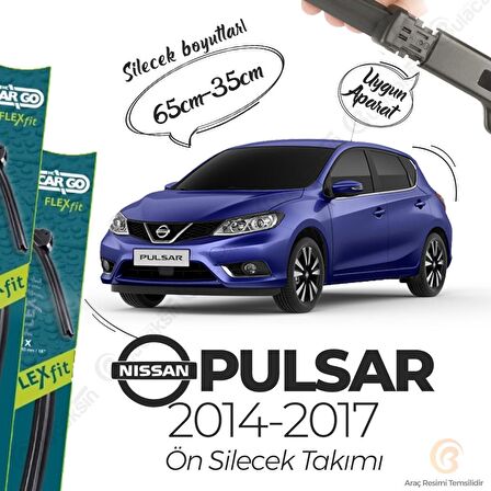 Nissan Pulsar Muz Silecek Takımı (2014-2017) Bosch Cargo