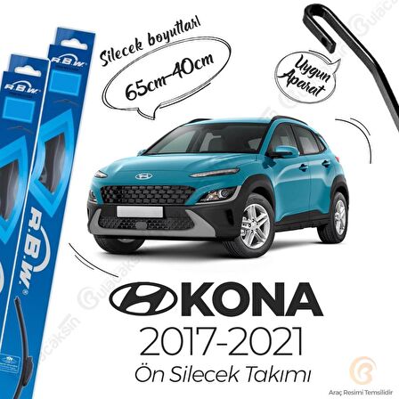 Hyundai Kona Muz Silecek Takımı (2017-2021) RBW