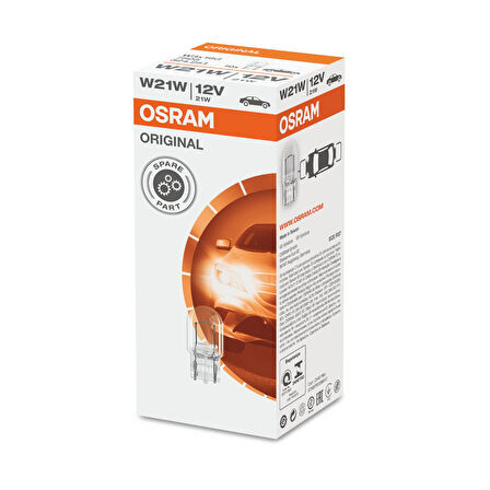 Osram 7505 Ampul W21W 21W 93 Dipsiz - 10 Adet