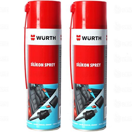 Würth Silikon Sprey 500 ml - 2 ADET