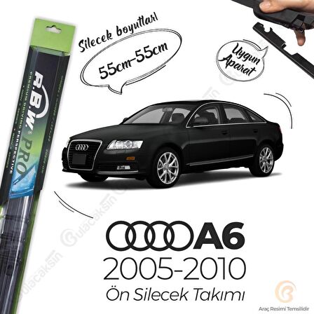 Audi A6 Muz Silecek Takımı (2005-2011) RBW PRO