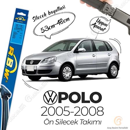 Volkswagen Polo Muz Silecek Takımı (2005-2008) RBW